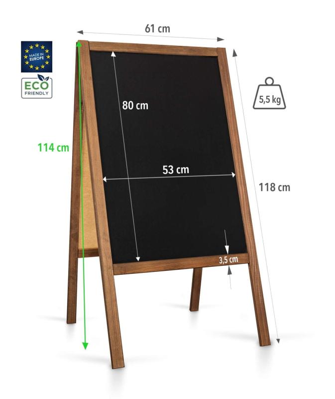 L 61x118 cm hnědý