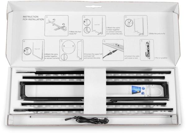 LED BOX 100x250 černý 5