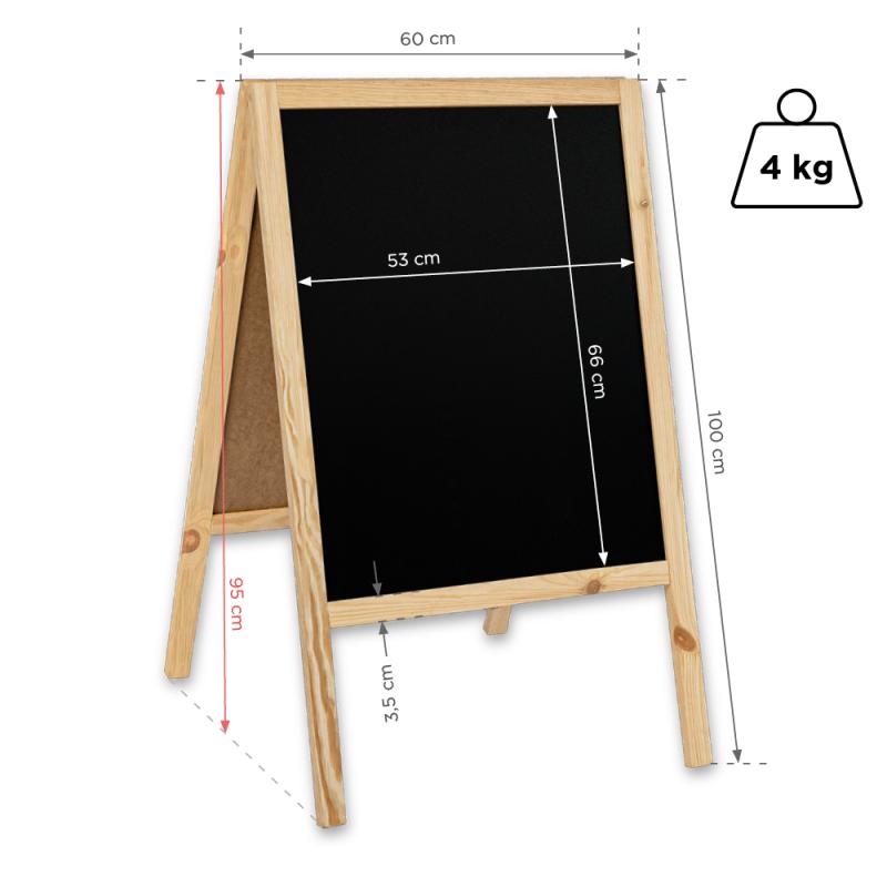 M 60x100 cm přírodní